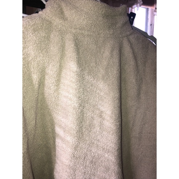 32 Degree Heat Cool Oat Tan Mens Quarter Zip Pullover Warm Large Pocket NWT - Picture 10 of 12